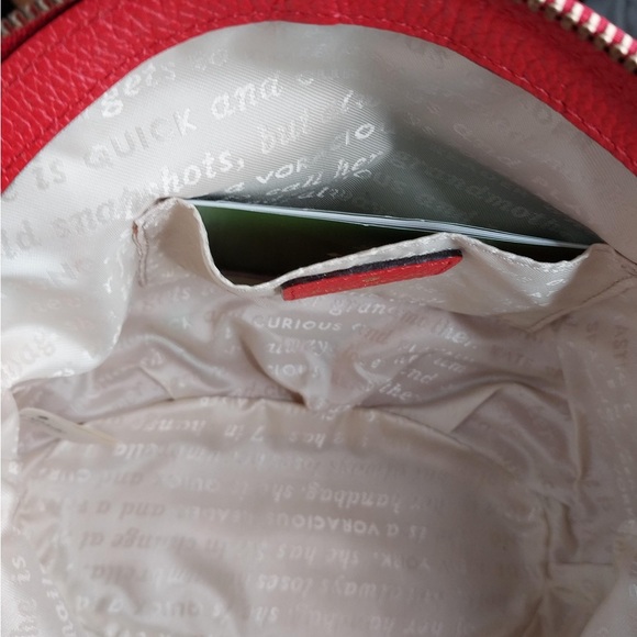 Kate Spade New York small leather crossbody or clutch. Red - Picture 7 of 8